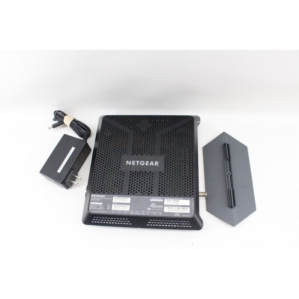 Netgear Nighthawk C7000 v1 AC1900 Wireless WiFi Cable Modem Router NOT FOR COX - Picture 5 of 6